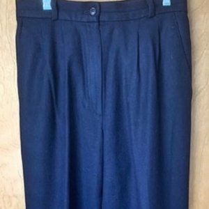 Norton McNaughton Dark Blue Wool Pants